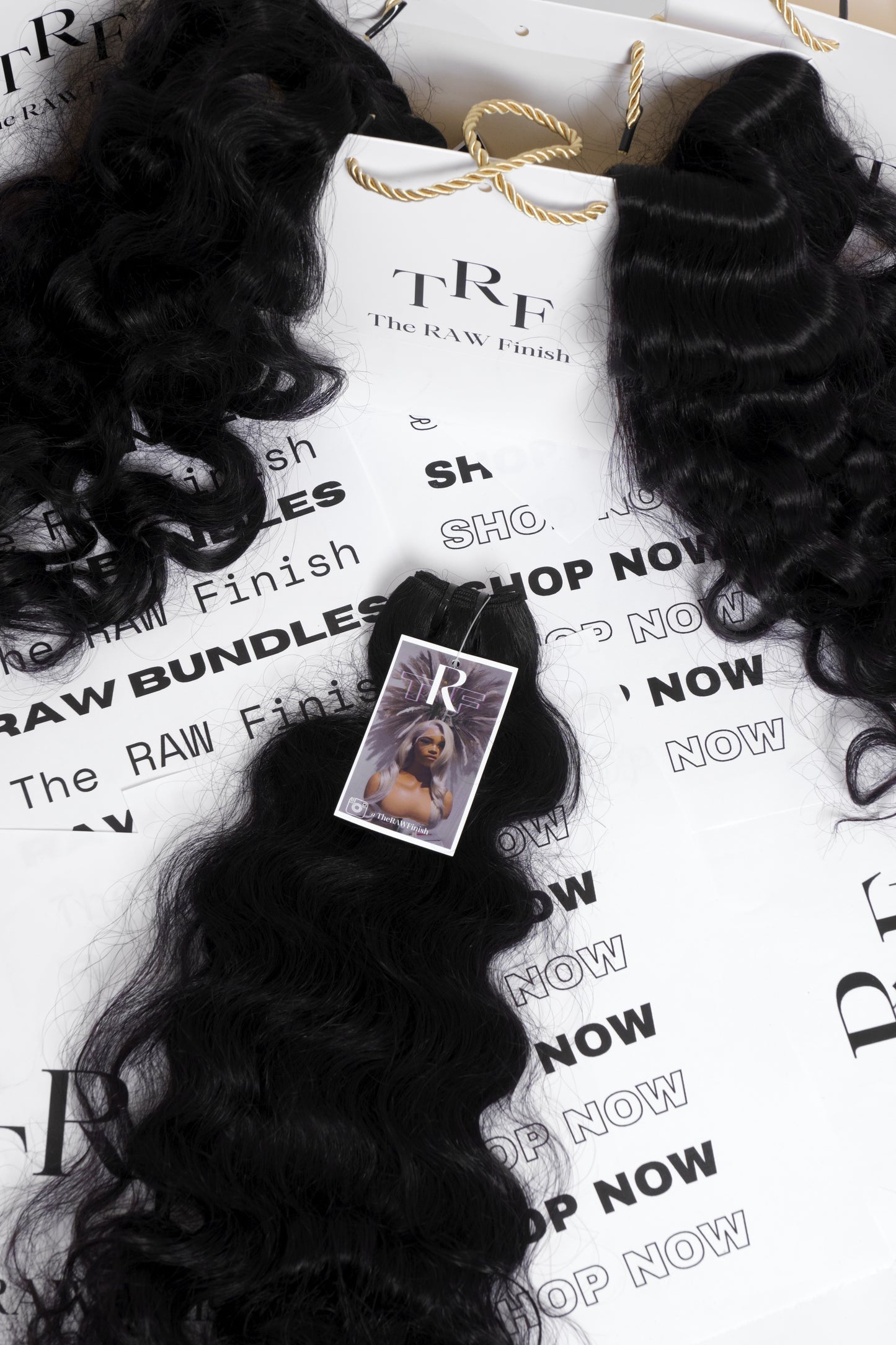 RAW INDIAN CURLY BUNDLES